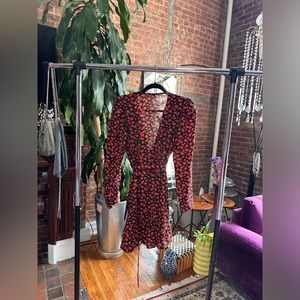 Rose wrap dress size medium